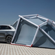 Illustration for article titled Double The Size Of Your Audi Q3 With This Space-Age Inflatable Tent